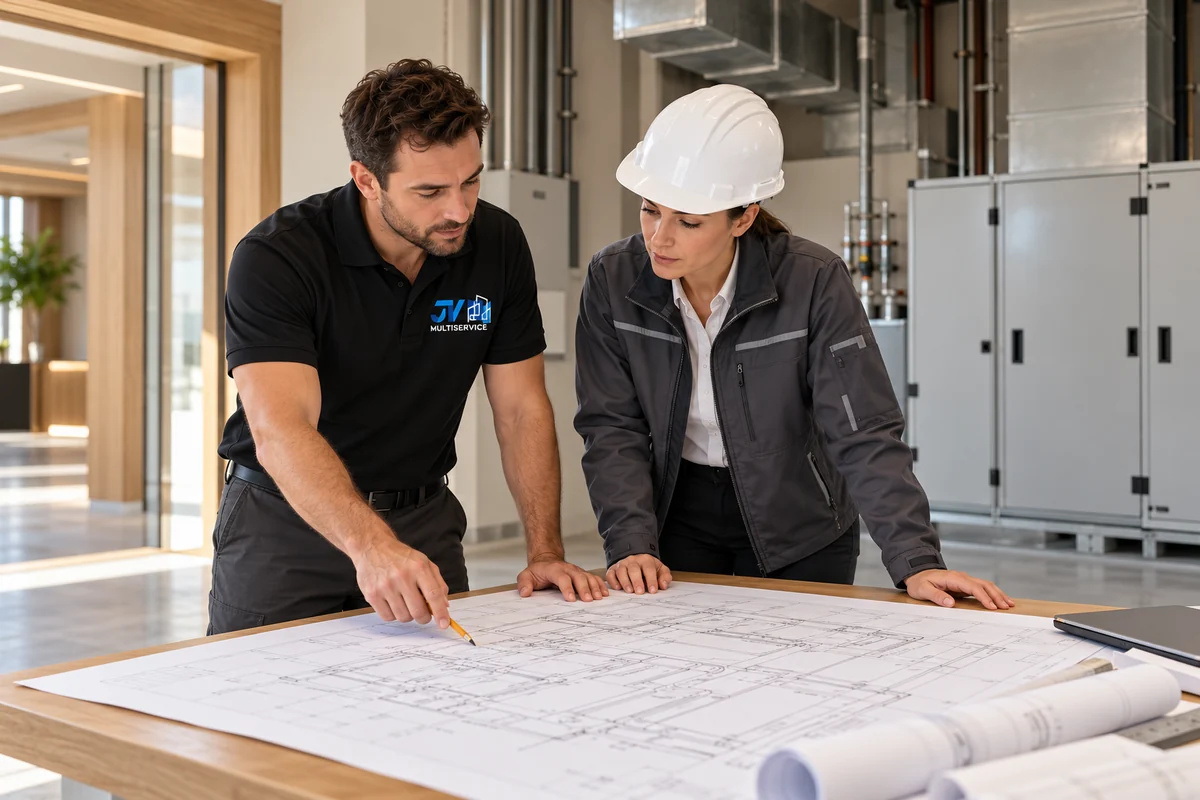 Review of technical work items and plans with project contacts
