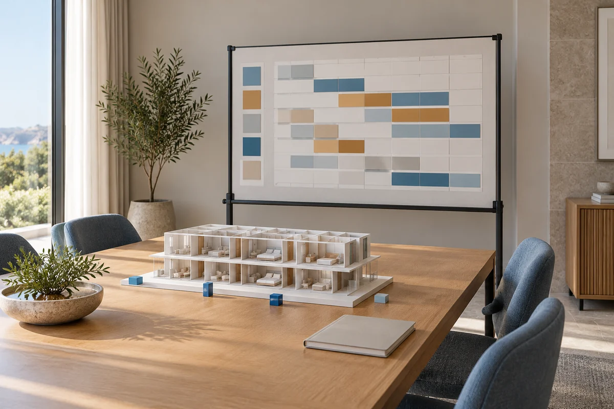 Zone and phase planning for a hotel renovation